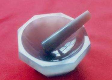 玻璃儀器，瑪瑙研缽 規(guī)格：70mm
