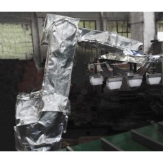 訂做機(jī)器人耐高溫防護(hù)服，鑄造機(jī)器人防護(hù)服