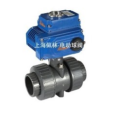PVC電動(dòng)雙由令活接球閥，Q961F雙由令電動(dòng)球閥