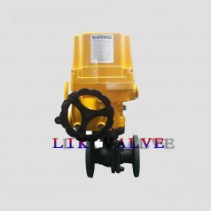 進口電動防爆碳鋼球閥（DC24V、DC220V、AC110V）