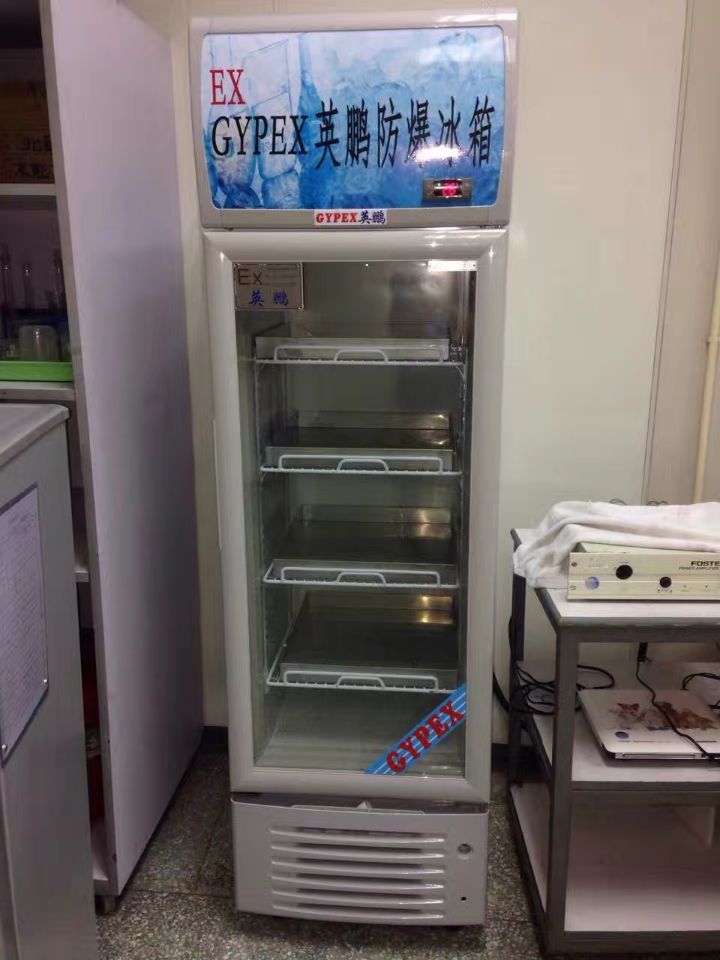 英鵬防爆冷藏冰箱，儲存化學(xué)品防爆冰箱BL-300L
