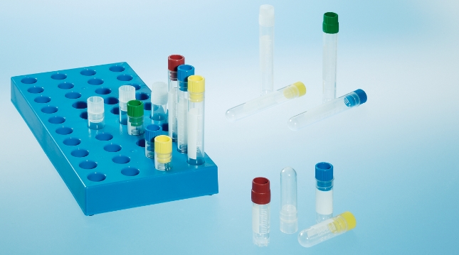 5ml普通凍存管 124273 凍存管 5ml，內(nèi)旋，圓底，紅，有書寫區(qū)