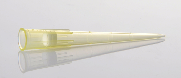 1-200ul濾芯吸嘴，黃色，帶刻度，盒裝滅菌，科進(jìn)/KIRGEN