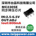 帶關斷功能的小封裝同步整流芯片MC2305E